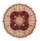 Tabriz - 50 Raj Tappeto 155x155cm - Tappeto persiano