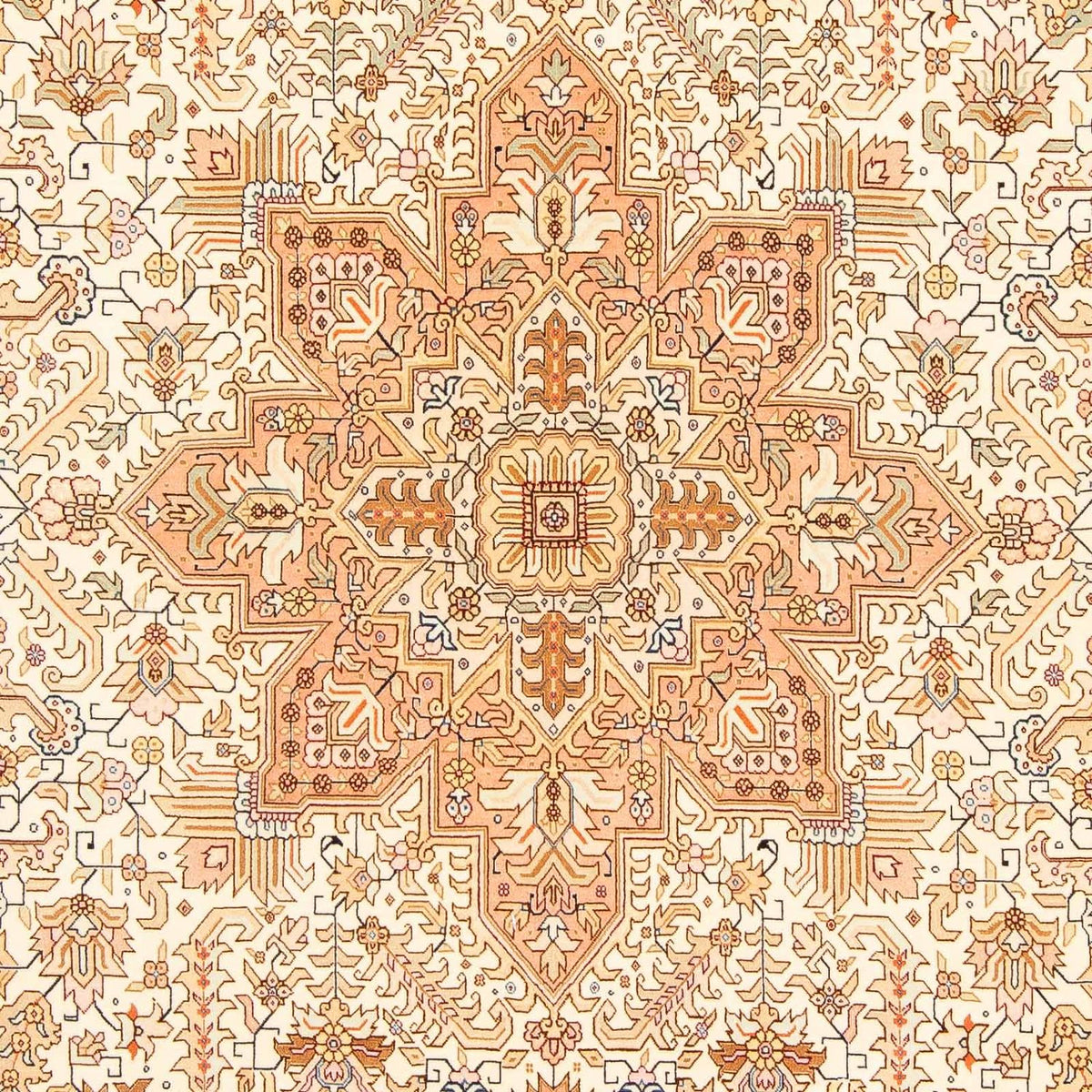 Tappeto Persero - Tabriz - Reale - 308 x 202 cm - beige