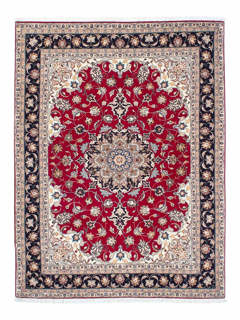Tappeto Persero - Tabriz - Reale - 202 x 152 cm - rosso