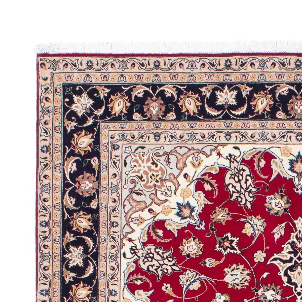 Tappeto Persero - Tabriz - Reale - 202 x 152 cm - rosso