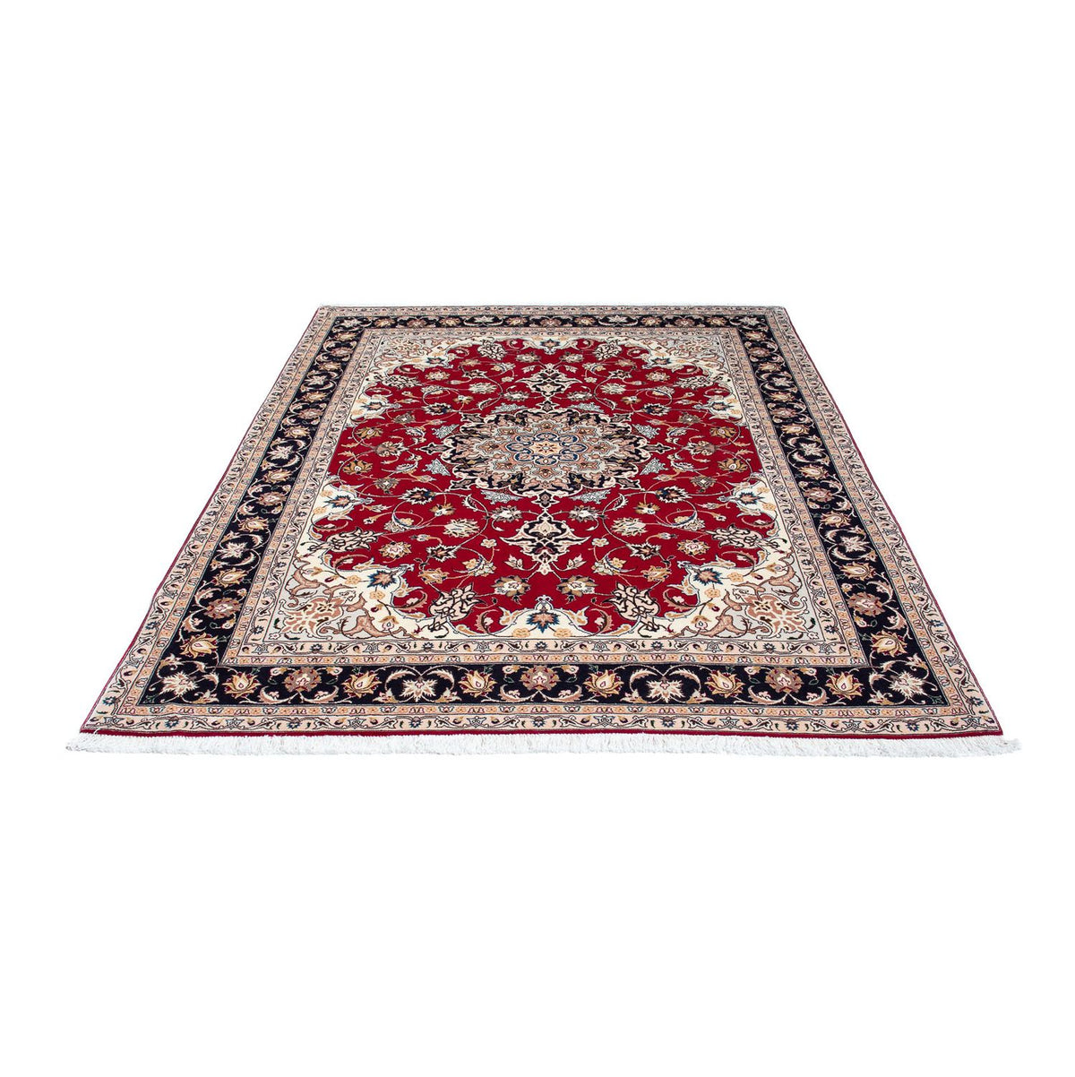Tappeto Persero - Tabriz - Reale - 202 x 152 cm - rosso