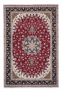 Tappeto Persero - Tabriz - Reale - 318 x 205 cm - rosso scuro
