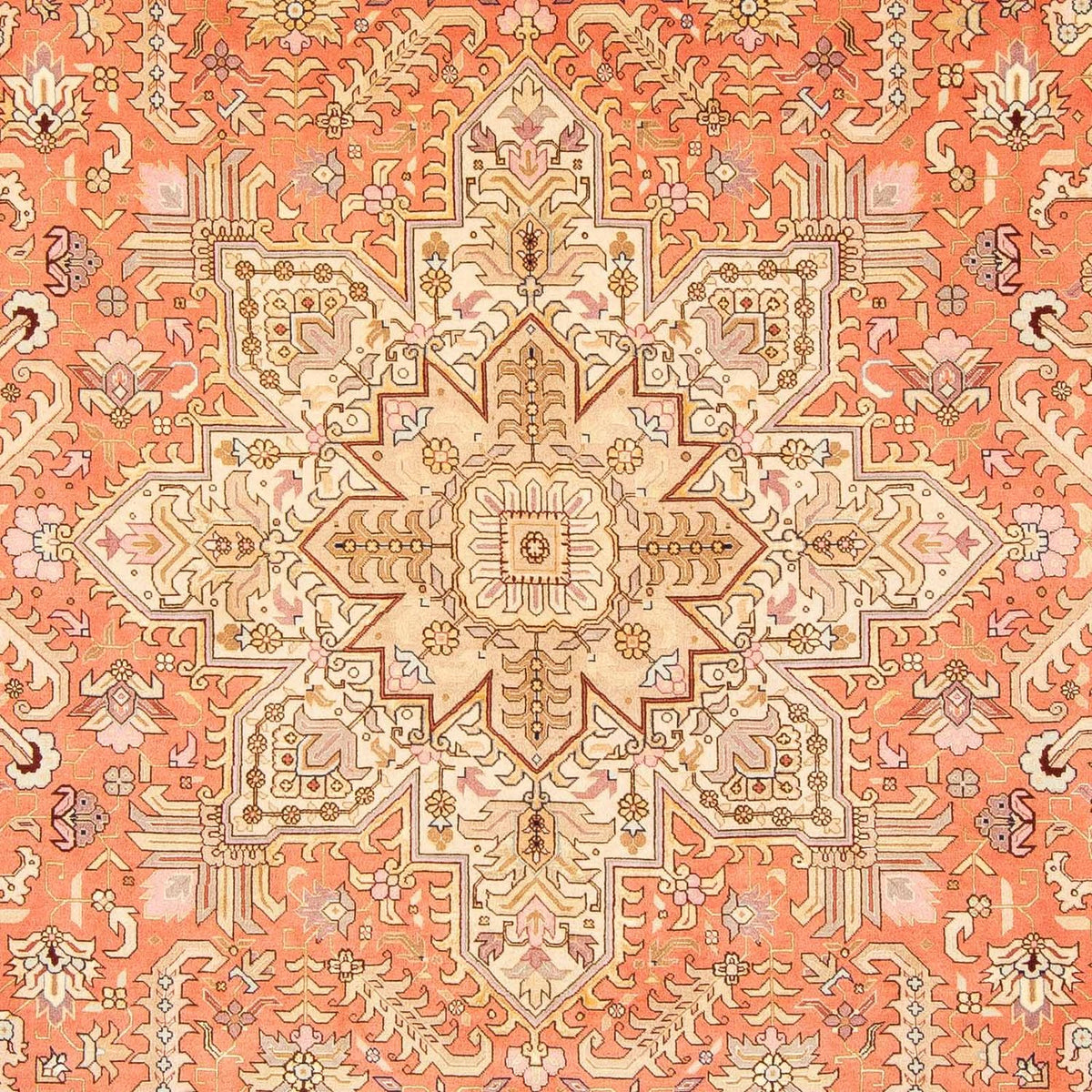 Tappeto Persero - Tabriz - Reale - 312 x 202 cm - rosso chiaro