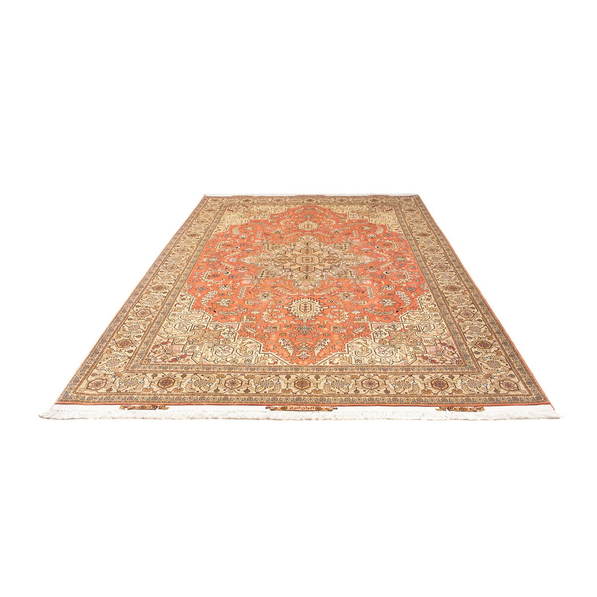 Tappeto Persero - Tabriz - Reale - 312 x 202 cm - rosso chiaro