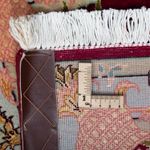 Tappeto Persero - Tabriz - Reale - 90 x 60 cm - rosso scuro