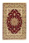 Tabriz - 50 Raj Tappeto 99x150cm - Tappeto persiano - Rettangolo / Rosso / 99 x 150 cm Rettangolo