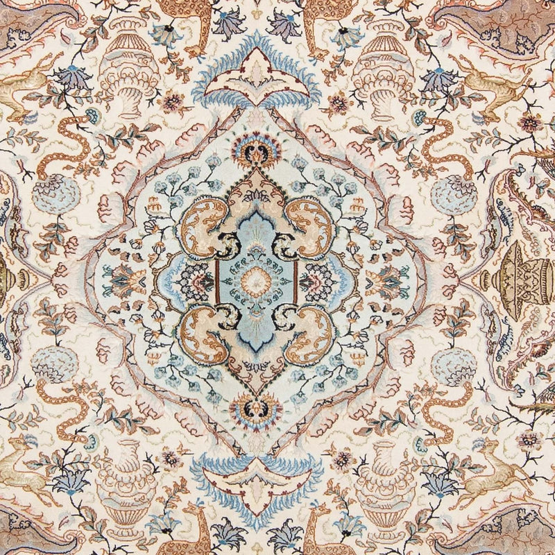 Tappeto Persero - Tabriz - Premio - 306 x 209 cm - beige
