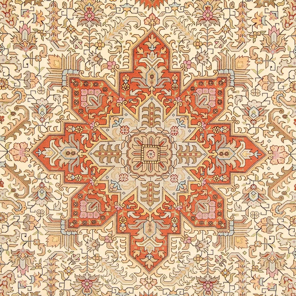 Tappeto Persero - Tabriz - Reale - 300 x 204 cm - beige