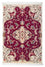 Tappeto Persero - Tabriz - Reale - 90 x 60 cm - rosso scuro