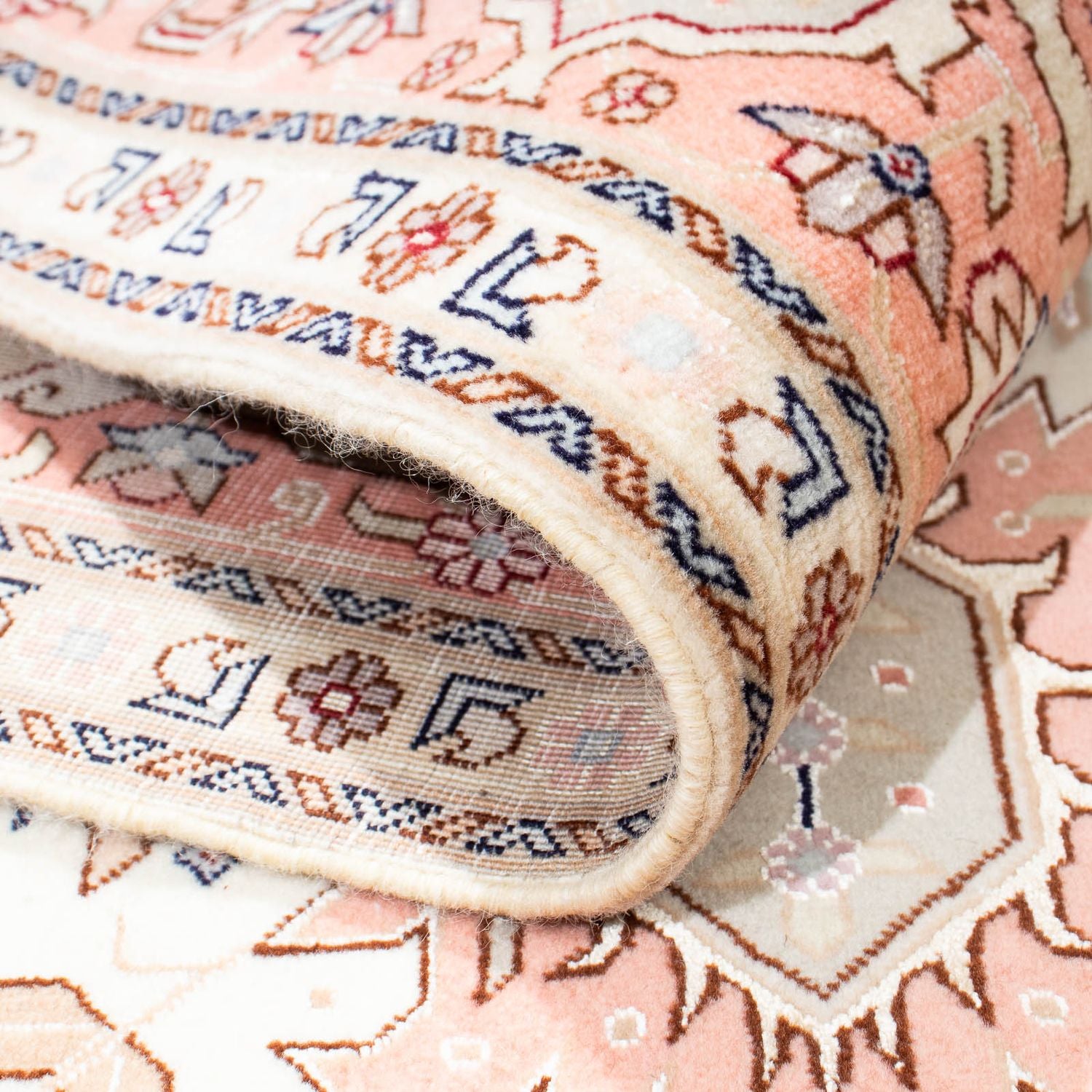 Tappeto Persero - Tabriz - Reale - 216 x 153 cm - beige