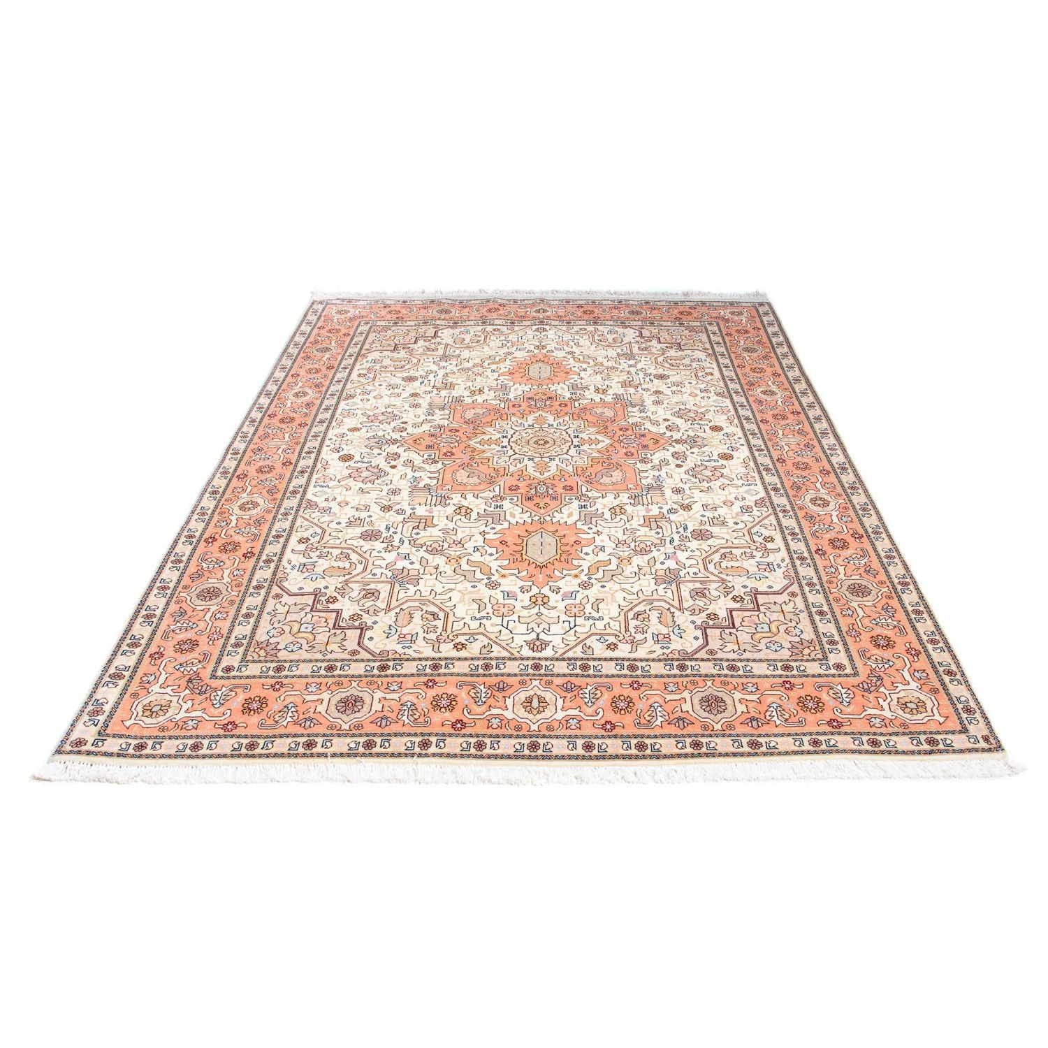 Tappeto Persero - Tabriz - Reale - 216 x 153 cm - beige