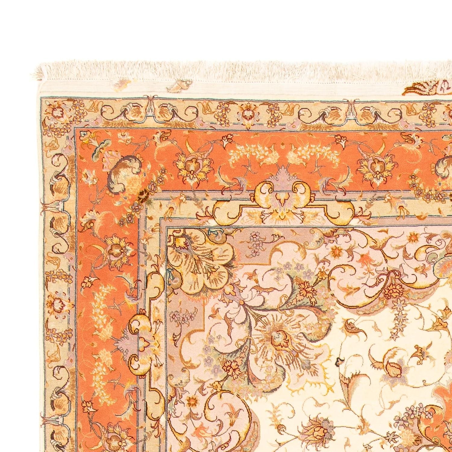 Tappeto Persero - Tabriz - 303 x 199 cm - beige