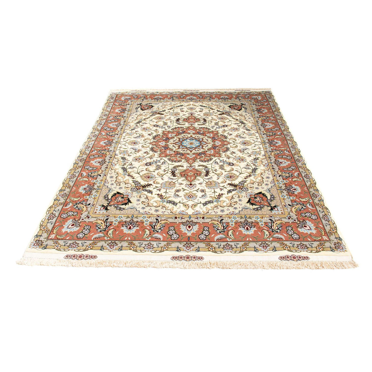 Tappeto Persero - Tabriz - 205 x 150 cm - beige