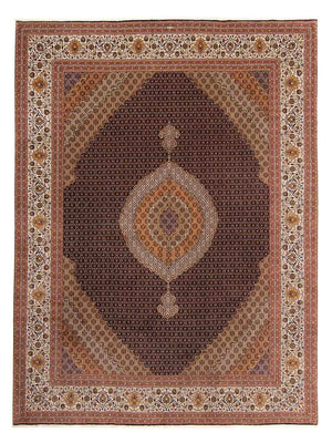 Tappeto Persero - Tabriz - 395 x 303 cm - marrone chiaro