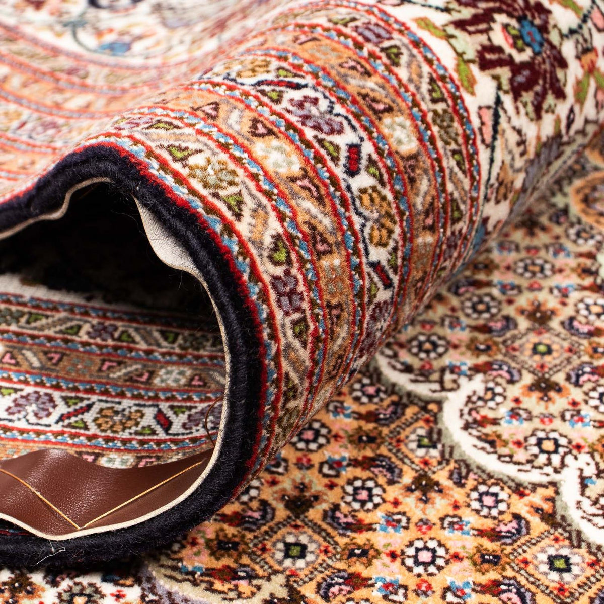 Tappeto Persero - Tabriz - 395 x 303 cm - marrone chiaro