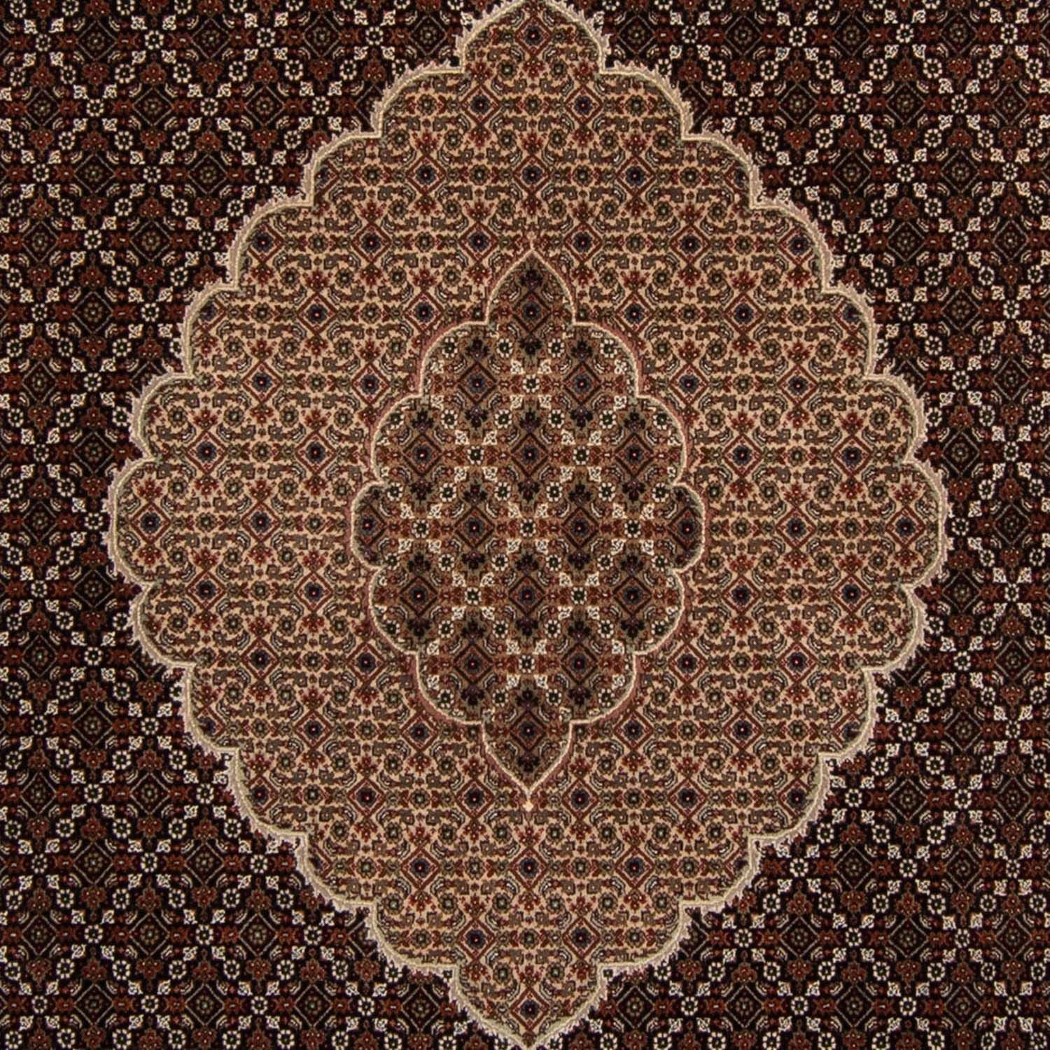 Tappeto Persero - Tabriz - 299 x 240 cm - blu scuro