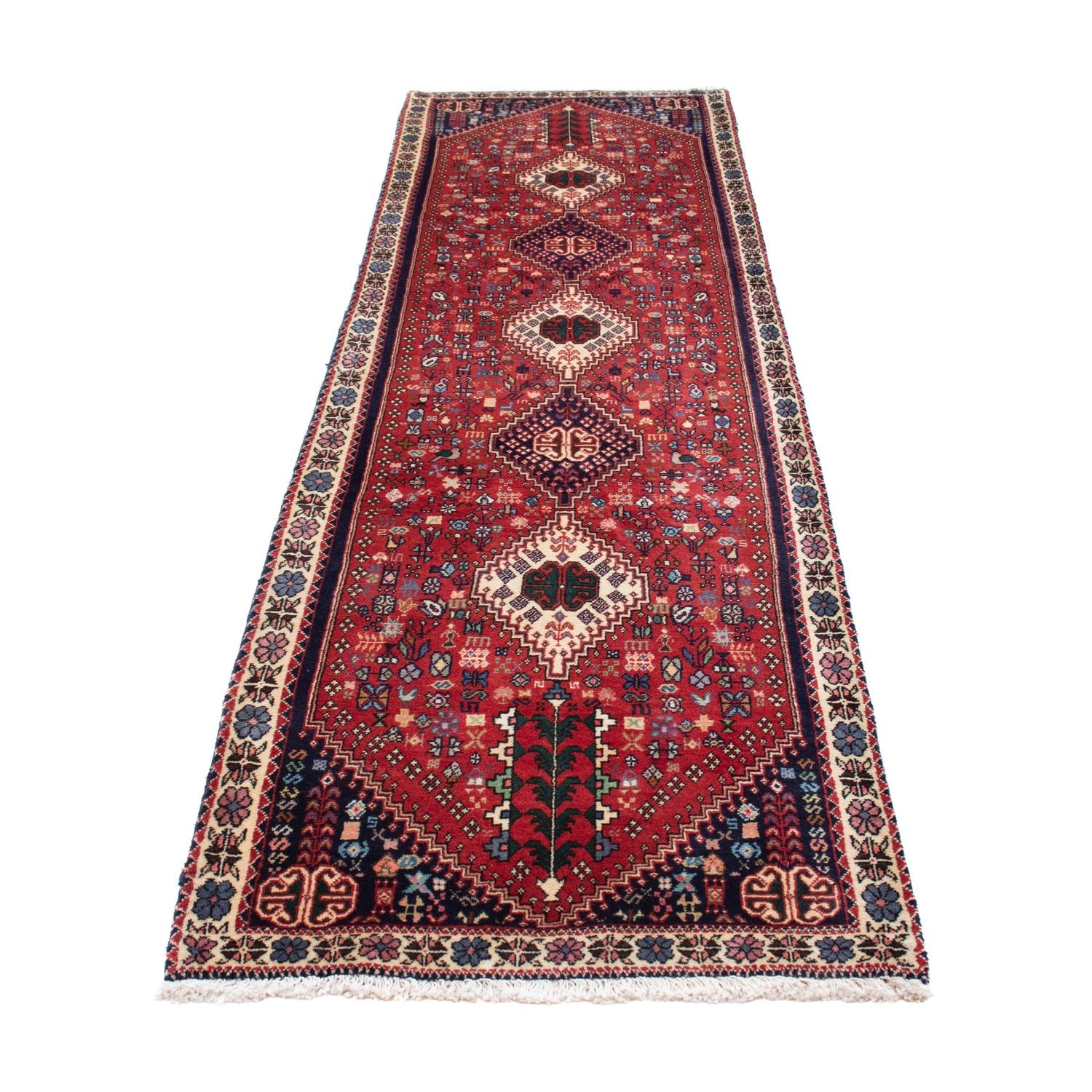 Tappeto corsia Tappeto Persero - Nomade - 297 x 77 cm - rosso scuro