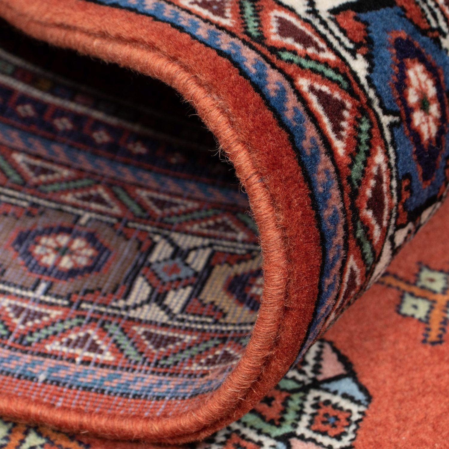 Tappeto corsia Tappeto Persero - Nomade - 193 x 82 cm - ruggine