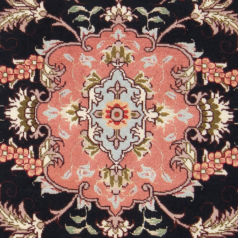 Tappeto Persero - Tabriz - Reale - 90 x 60 cm - blu scuro