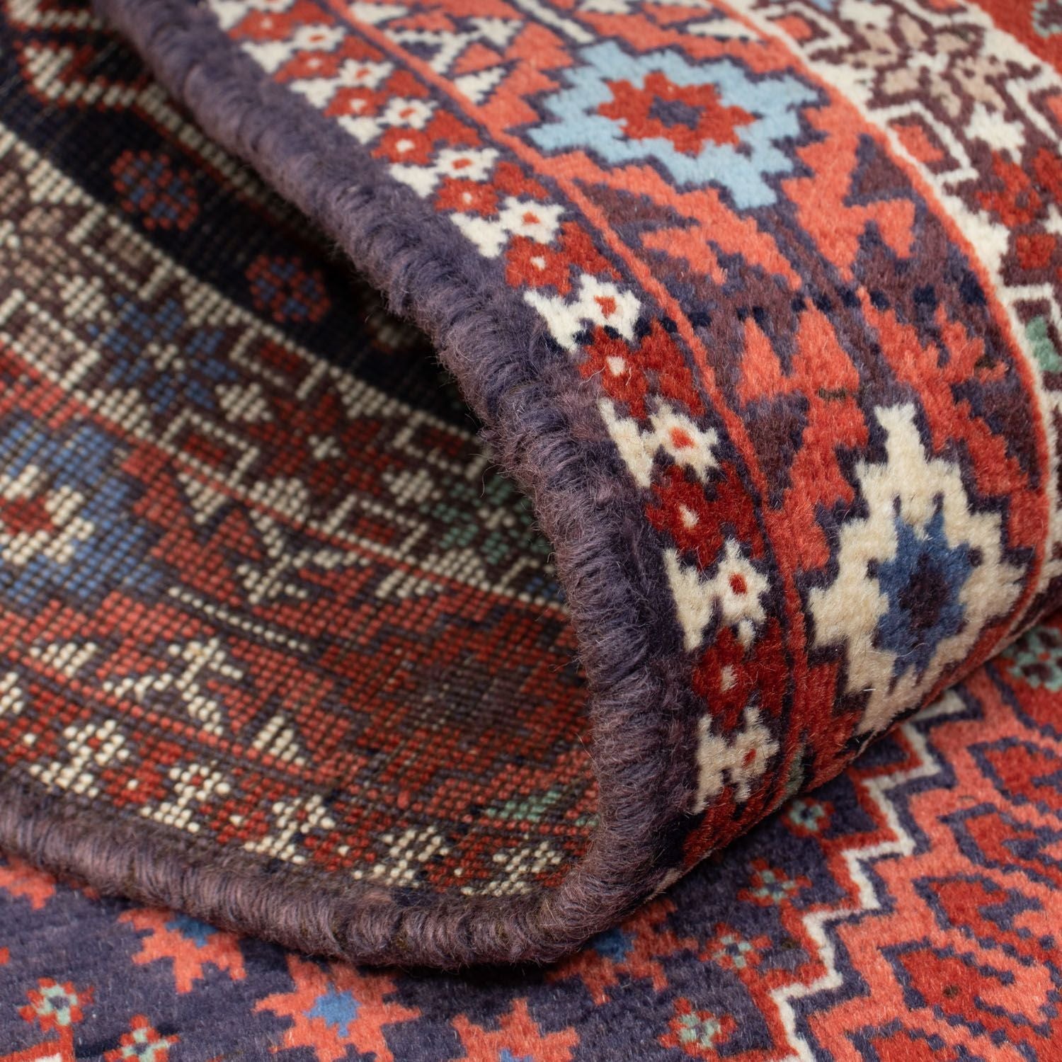Tappeto corsia Tappeto Persero - Nomade - 196 x 83 cm - ruggine