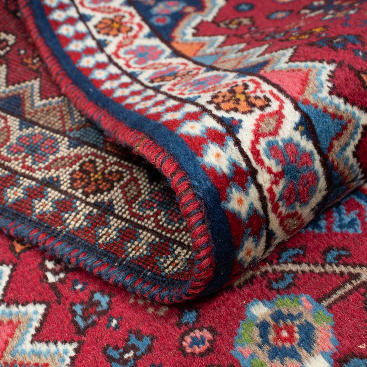 Tappeto corsia Tappeto Persero - Nomade - 194 x 60 cm - rosso scuro