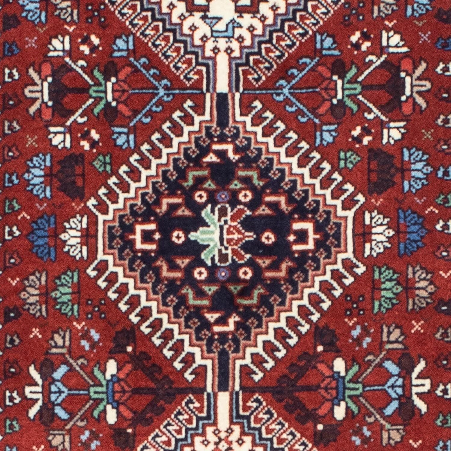 Tappeto corsia Tappeto Persero - Nomade - 211 x 82 cm - rosso scuro