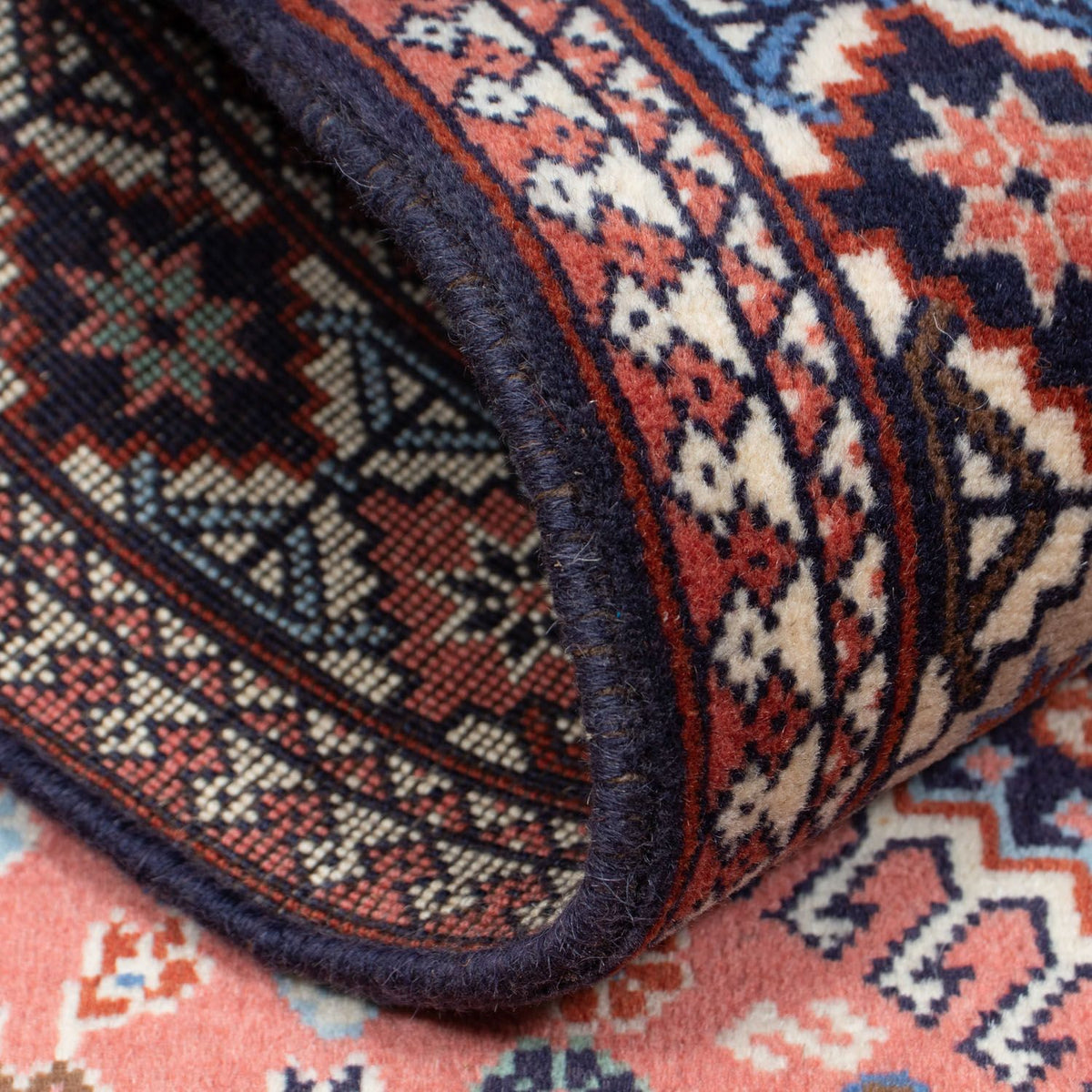 Tappeto Persero - Nomade - 155 x 103 cm - blu scuro