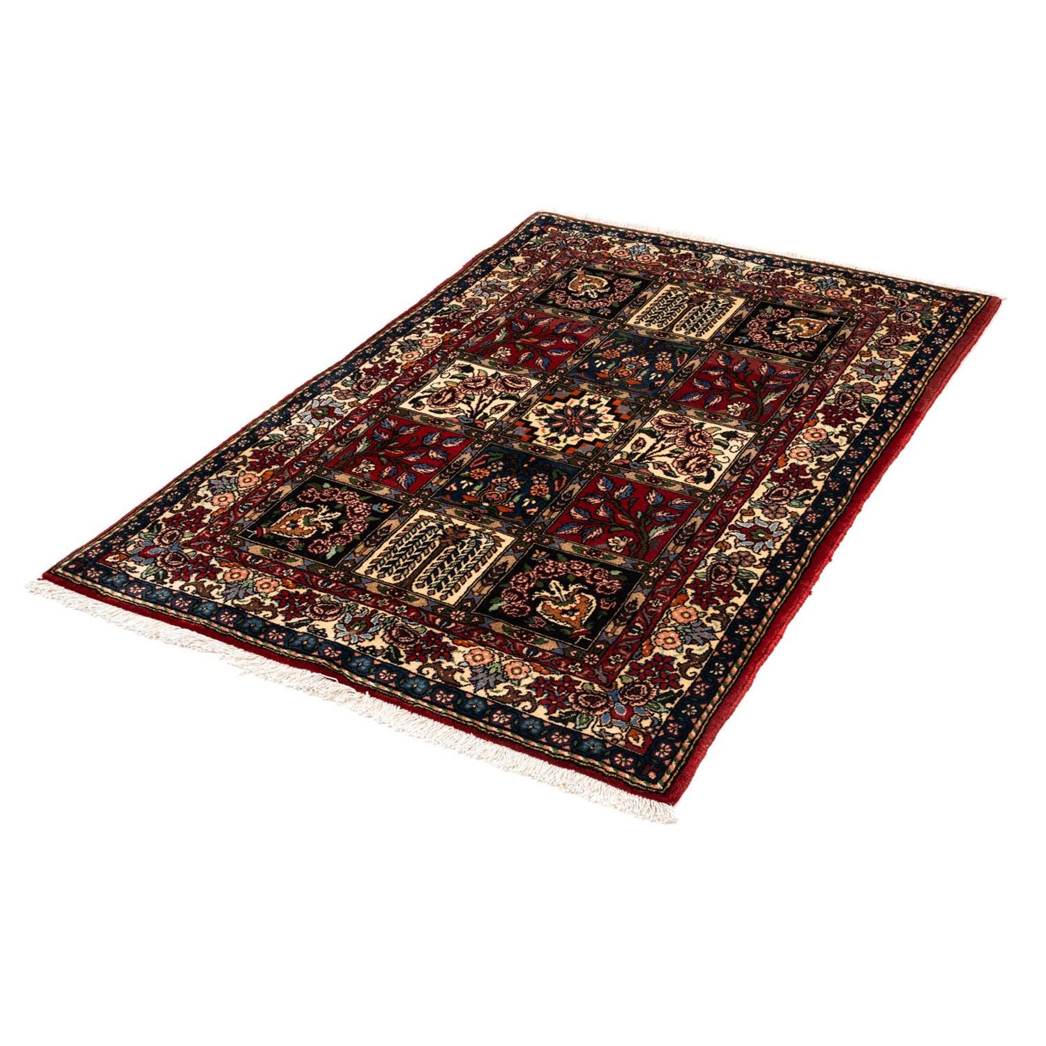 Tappeto Persero - Nomade - 150 x 102 cm - rosso scuro