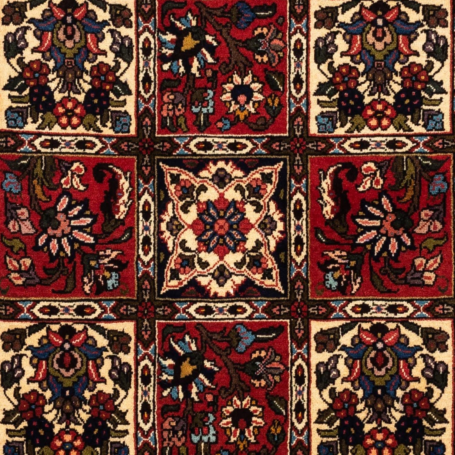 Tappeto Persero - Nomade - 153 x 103 cm - rosso scuro