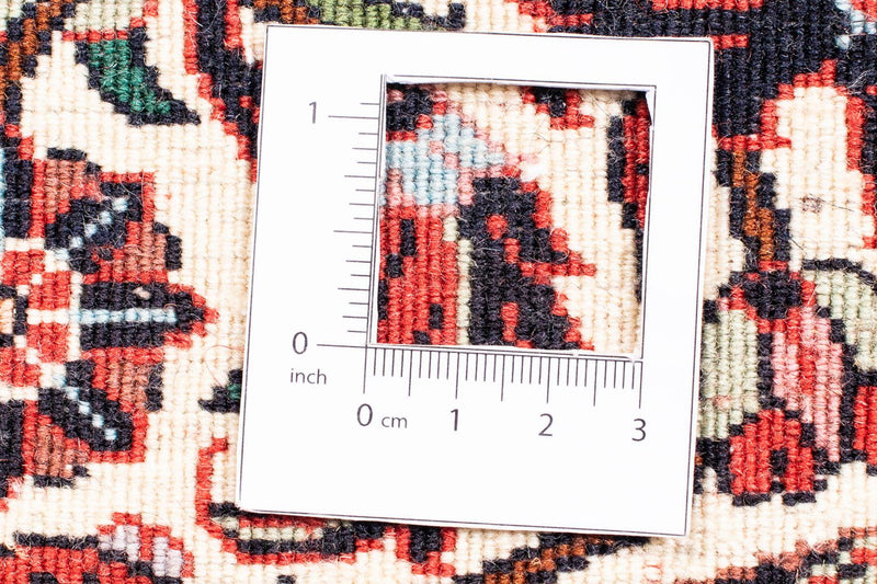 Tappeto Persero - Bidjar rotondo  - 160 x 160 cm - rosso scuro