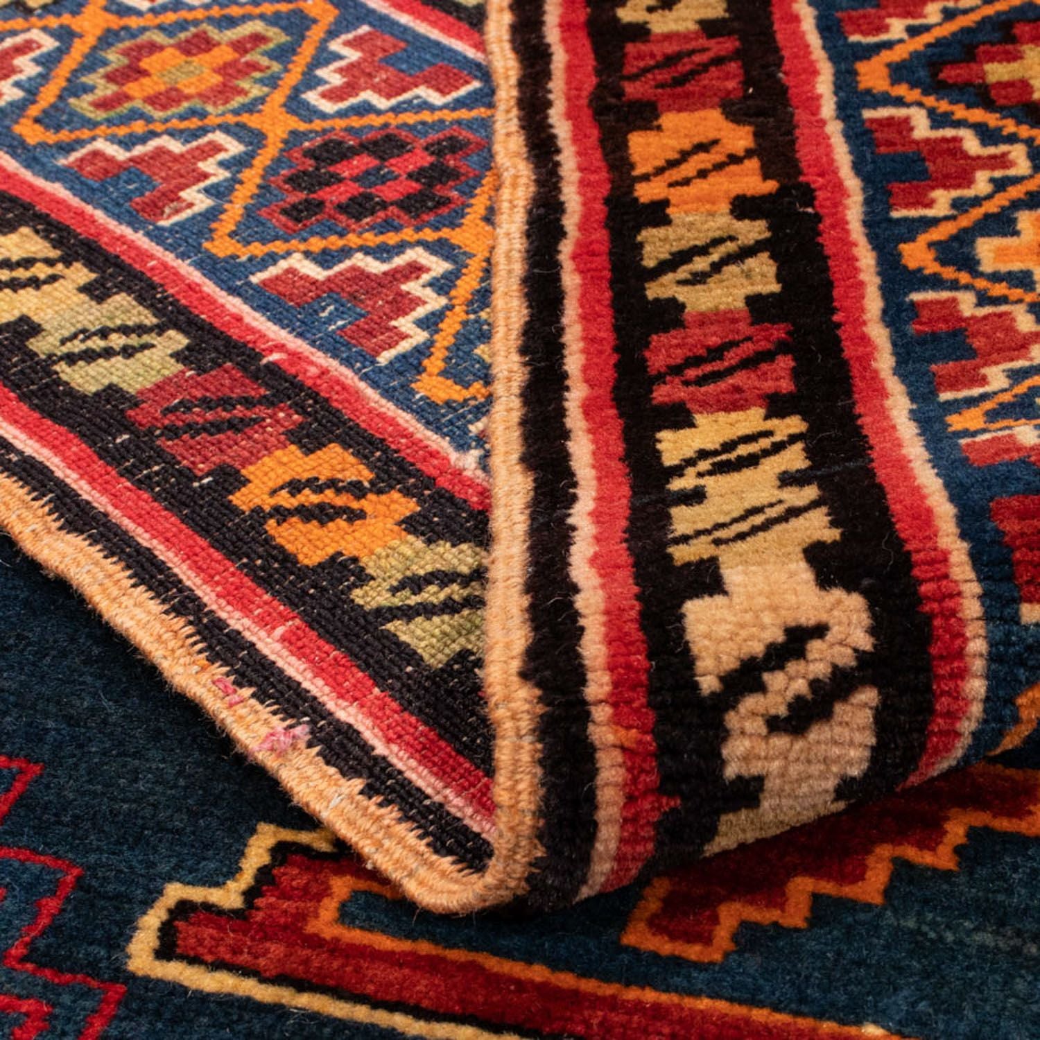 Tappeto Persero - Nomade - 173 x 128 cm - blu scuro