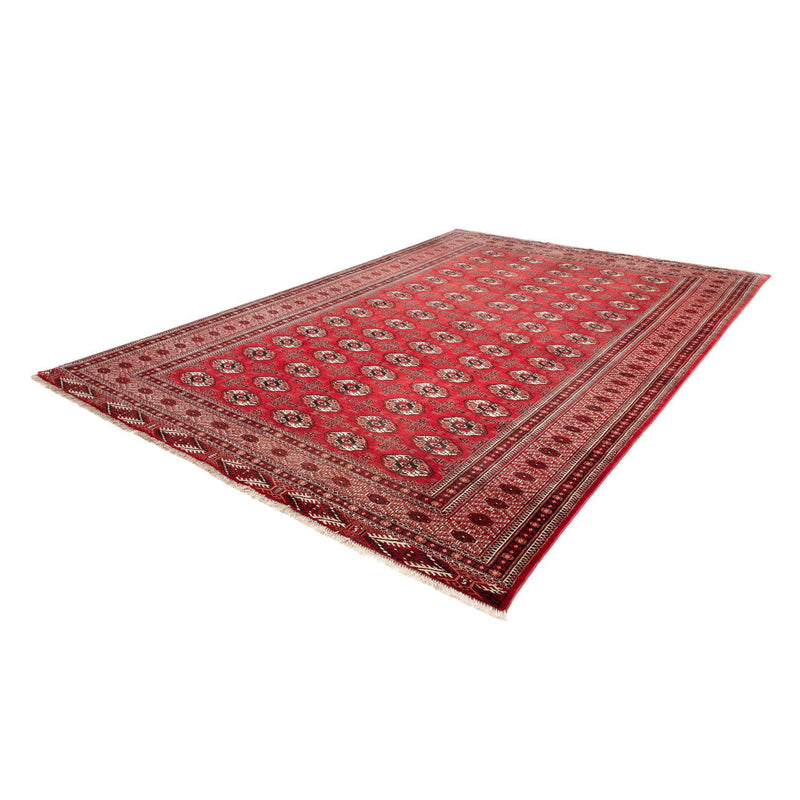 Tappeto Turkaman - 368 x 248 cm - rosso scuro