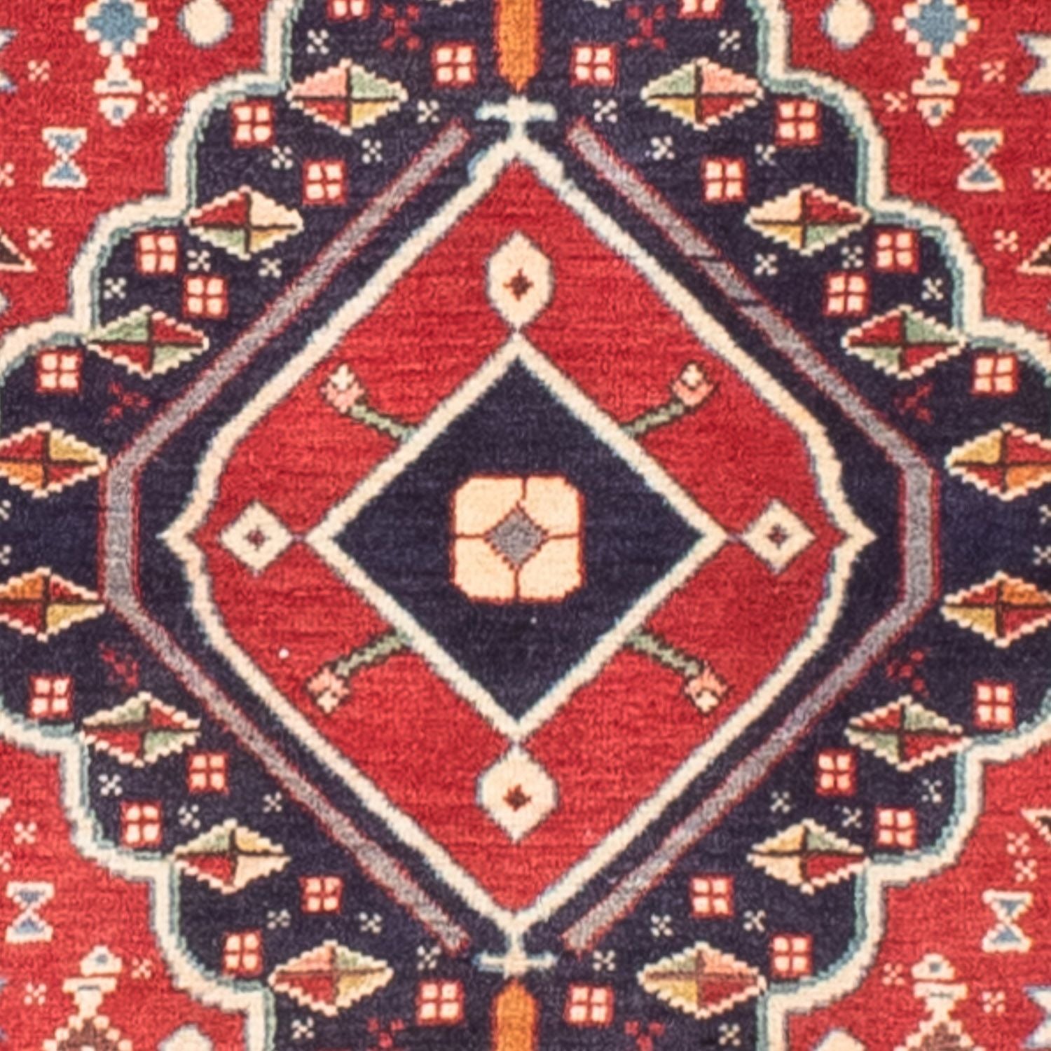 Tappeto Persero - Nomade - 180 x 122 cm - rosso scuro