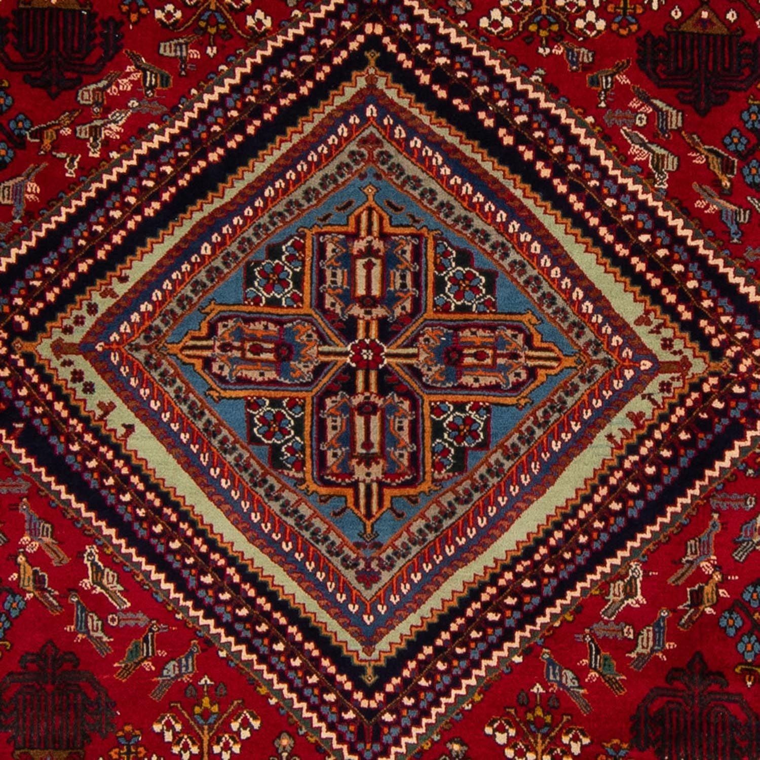 Tappeto Persero - Nomade - 324 x 235 cm - rosso scuro