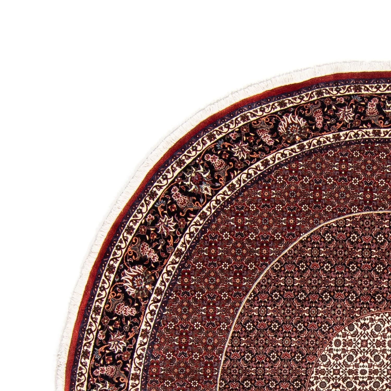 Tappeto Persero - Bidjar rotondo  - 247 x 247 cm - rosso scuro