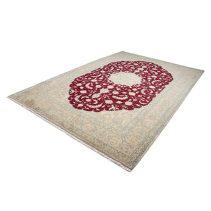 Tappeto Persero - Nain - 300 x 202 cm - rosso scuro