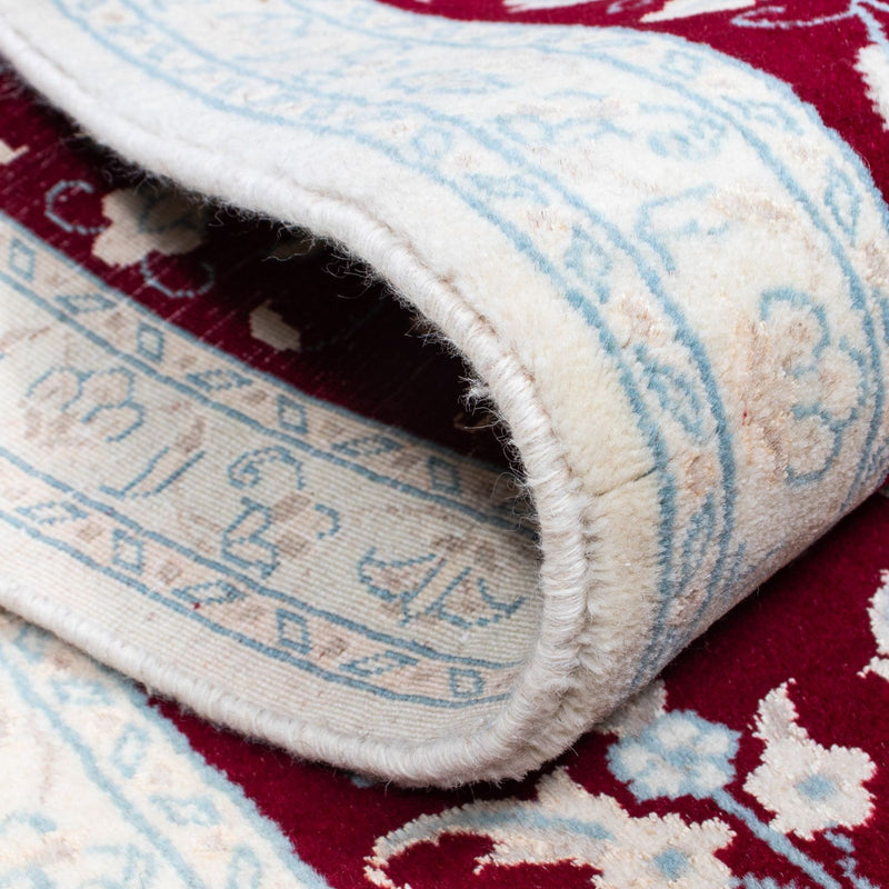 Tappeto corsia Tappeto Persero - Nain - 382 x 83 cm - rosso scuro