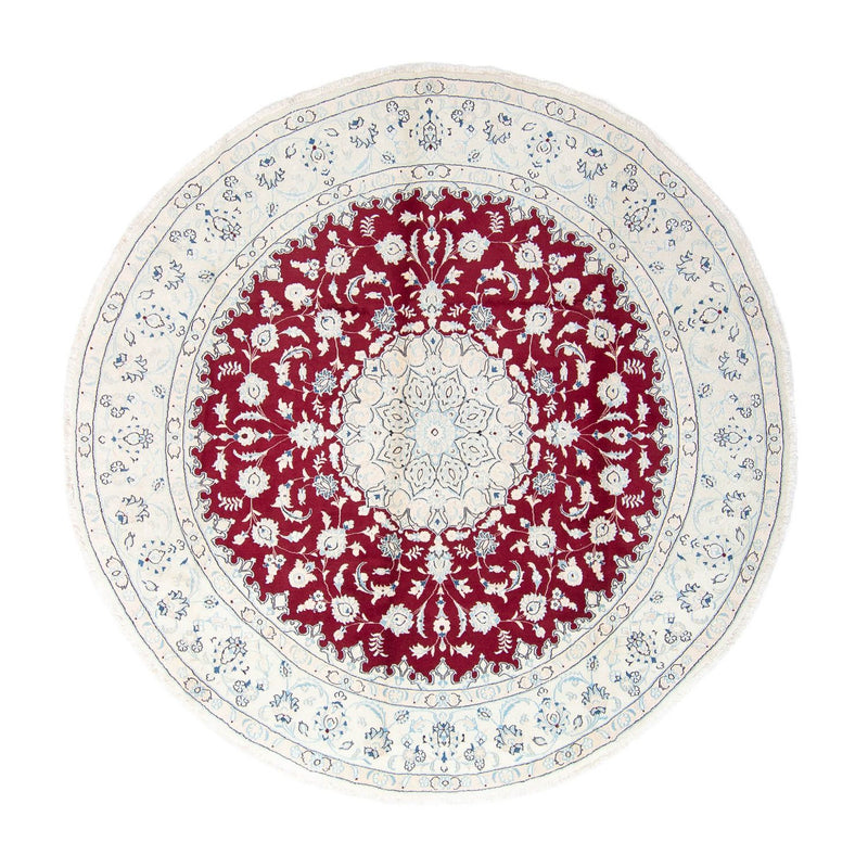 Tappeto Persero - Nain rotondo  - 293 x 293 cm - rosso scuro