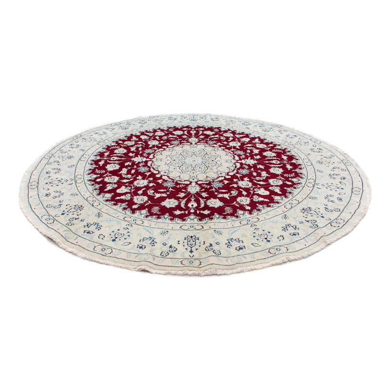 Tappeto Persero - Nain rotondo  - 293 x 293 cm - rosso scuro