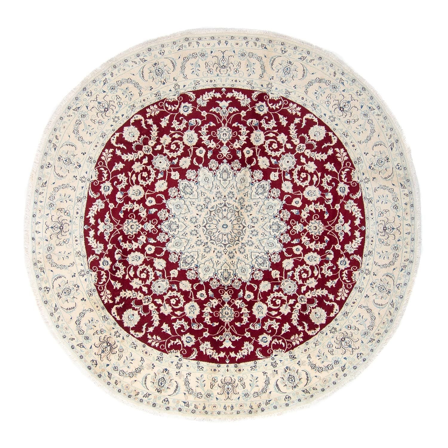 Tappeto Persero - Nain rotondo  - 300 x 300 cm - rosso scuro