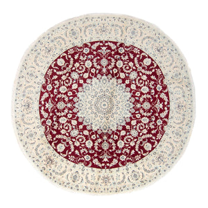 Tappeto Persero - Nain rotondo  - 300 x 300 cm - rosso scuro