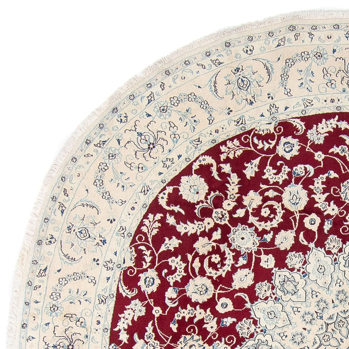 Tappeto Persero - Nain rotondo  - 300 x 300 cm - rosso scuro