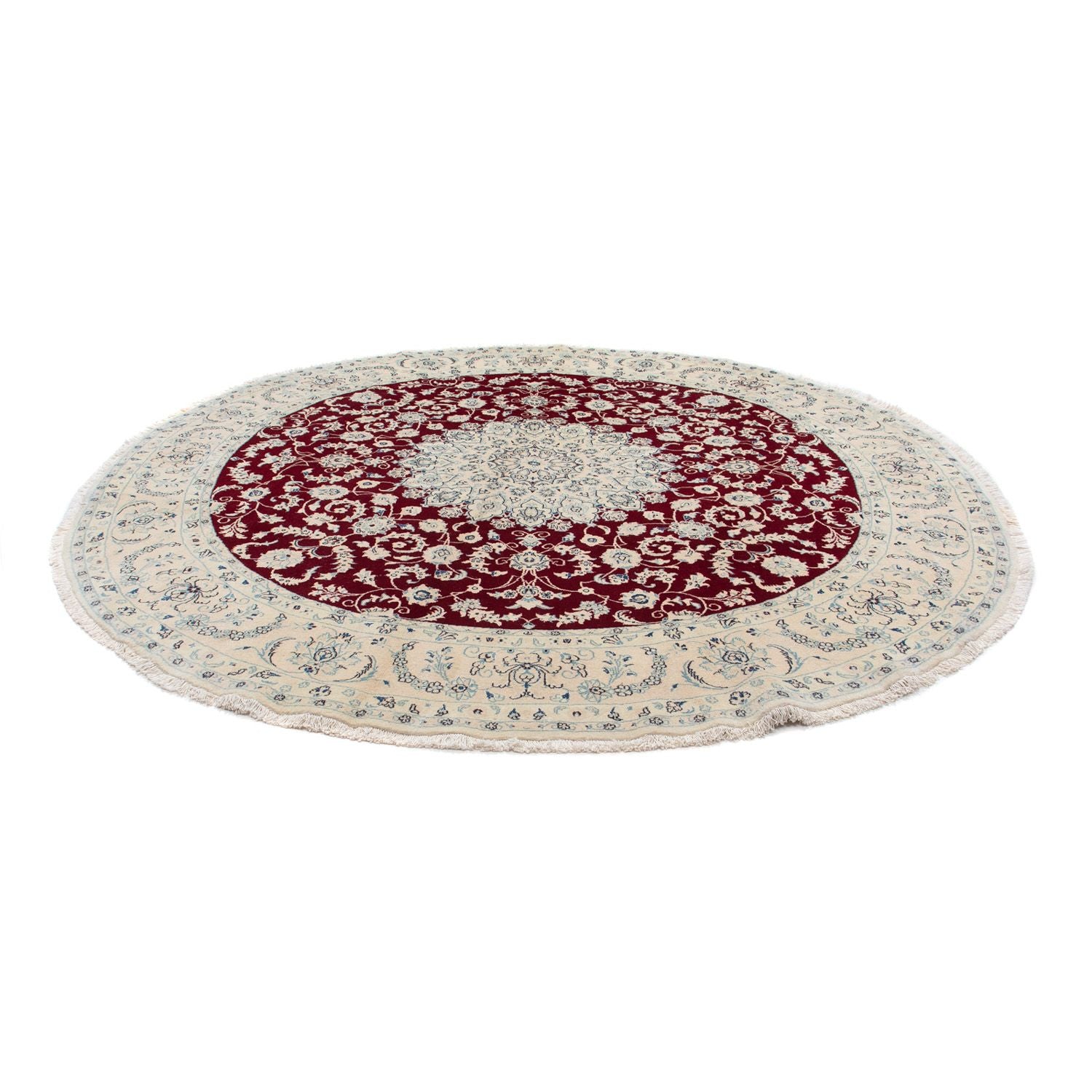 Tappeto Persero - Nain rotondo  - 300 x 300 cm - rosso scuro