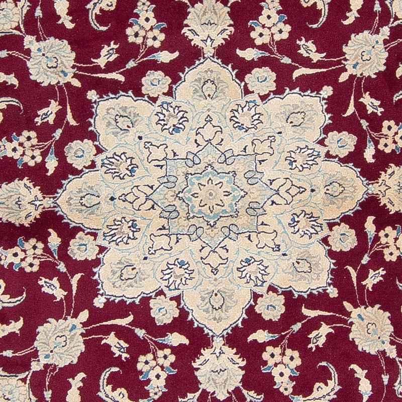 Tappeto Persero - Nain rotondo  - 246 x 246 cm - rosso scuro