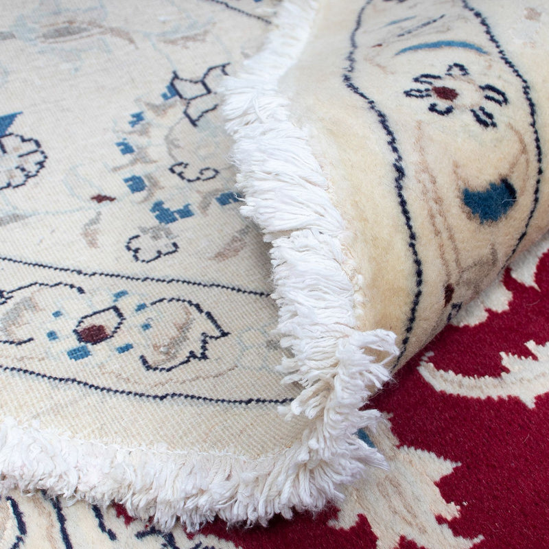 Tappeto Persero - Nain rotondo  - 280 x 280 cm - rosso scuro