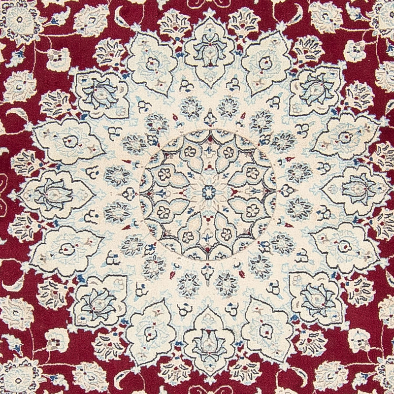 Tappeto Persero - Nain rotondo  - 302 x 302 cm - rosso scuro