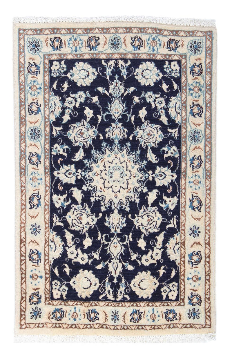Tappeto Persero - Nain - 85 x 55 cm - blu scuro