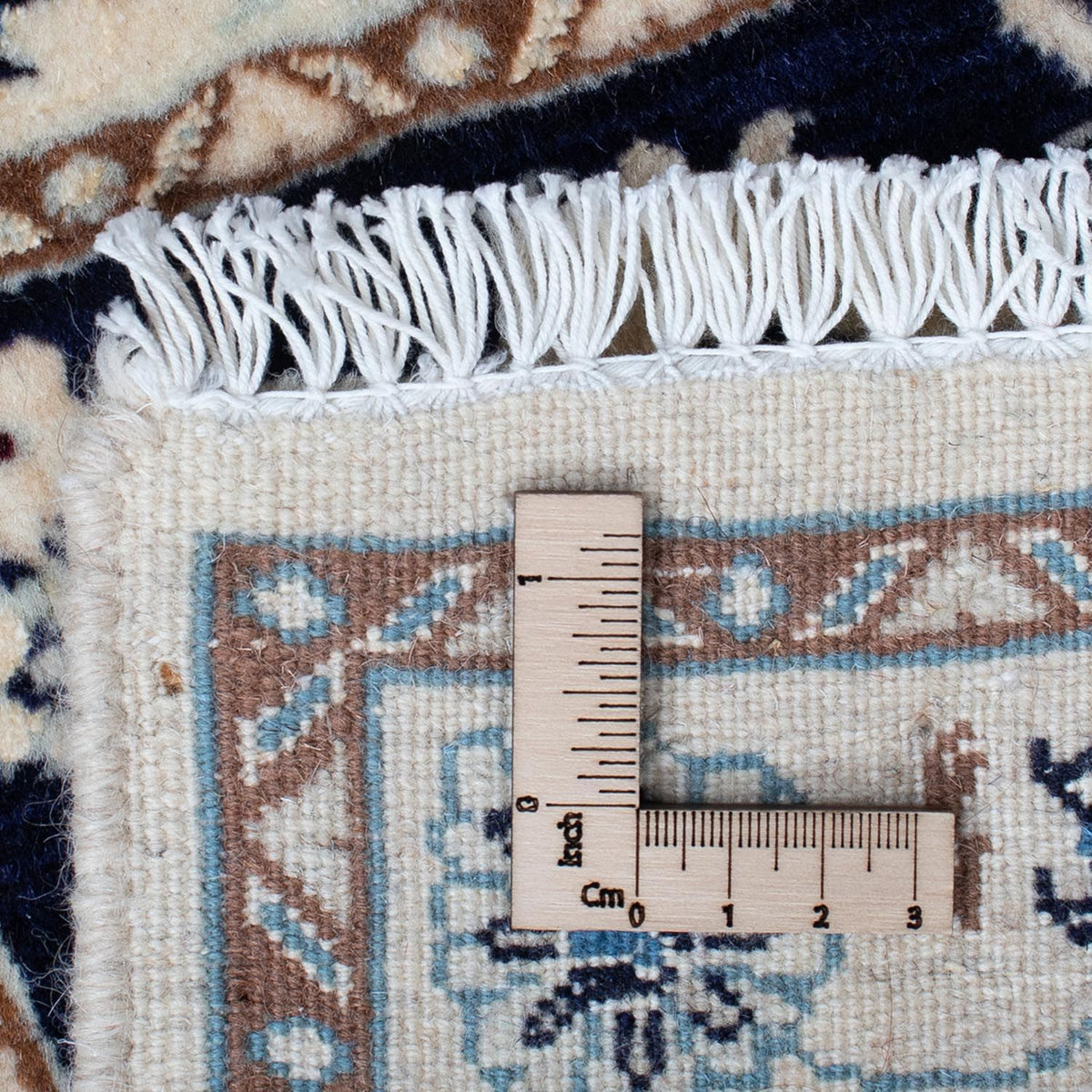 Tappeto Persero - Nain - 85 x 55 cm - blu scuro