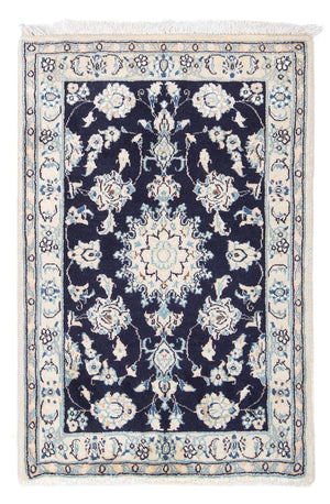 Tappeto Persero - Nain - 85 x 55 cm - blu scuro