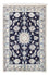 Tappeto Persero - Nain - 85 x 55 cm - blu scuro